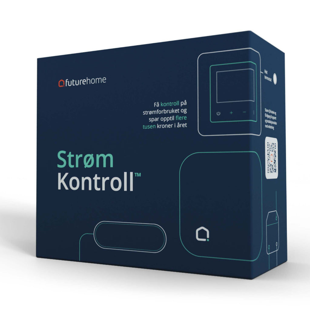 Få 10 000 kr tilbake fra ENOVA ved kjøp av smarthjem systemet Strømkontroll 2.0