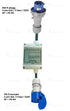 Charging cable adapter — 63A / 3 phase blue CEE plug (363-9) to 32A / 16A 3 phase blue CEE socket