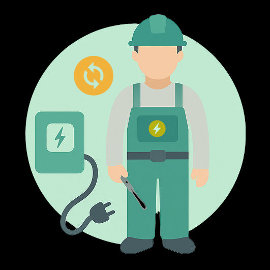 Bytte av ladestasjon / Utskiftning av ladestasjon / Erstatning av ladestasjon  — Hele Norge