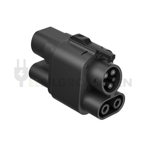 CCS2 til CCS1 hurtiglader adapter - 250kW - CCS 1 plugg top - Elbilgrossisten