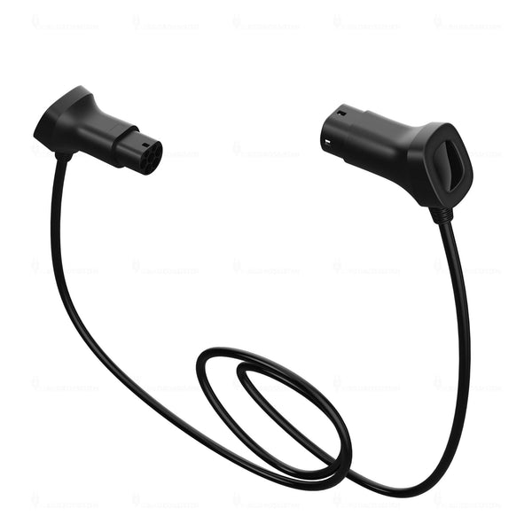 CHARGEX ladekabel - Type 2 til type 2 - 32A - 22 kW - 3 fase - Elbilgrossisten