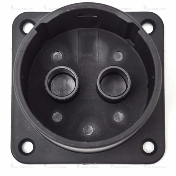 CHAdeMO plugg holder - støpselholder - front - Elbilgrossisten