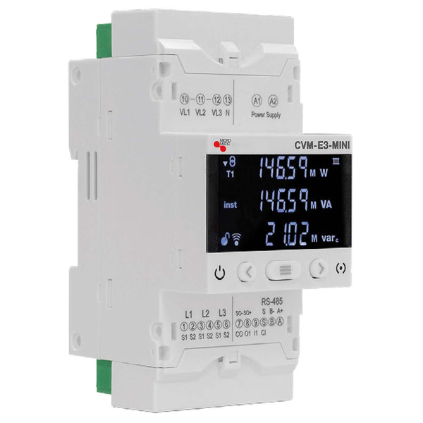 CI56414MC - Nettanalysator CVM-E3-mini-ITF-RS485-IC - Elbilgrossisten