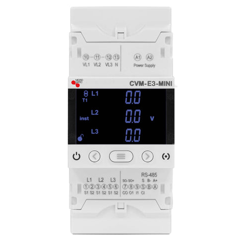 CI56414MC - Nettanalysator CVM-E3-mini-ITF-RS485-IC - Elbilgrossisten