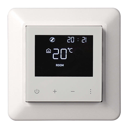 Futurehome Termostat Hvit - 16A - 3600W - Zigbee 3.0 - Hvit - Elbilgrossisten