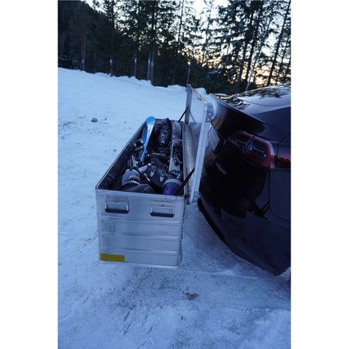 HS-XBOX - Transportboks - Tesla Model Y - 200cm - Ski pakket - Elbilgrossisten