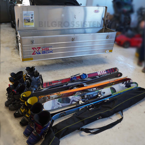 HS-XBOX - Transportboks - Tesla Model Y - 200cm - Ski - Elbilgrossisten