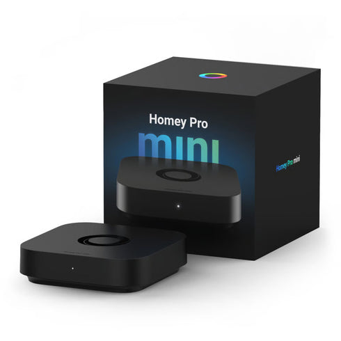 Homey Pro Mini - Product and box