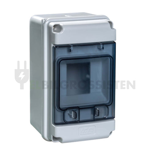 Modulkapsling - Distribusjonsboks - 1x4 moduler - Elbilgrossisten