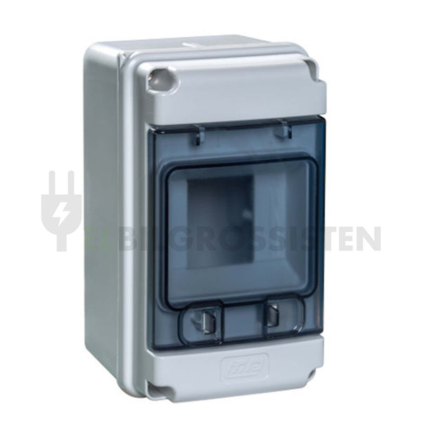 Modulkapsling - Distribusjonsboks - 1x4 moduler - Elbilgrossisten