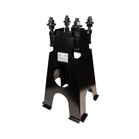 PRETEC - Stålfundament - Ladestolpe - 500mm - CC 160mm