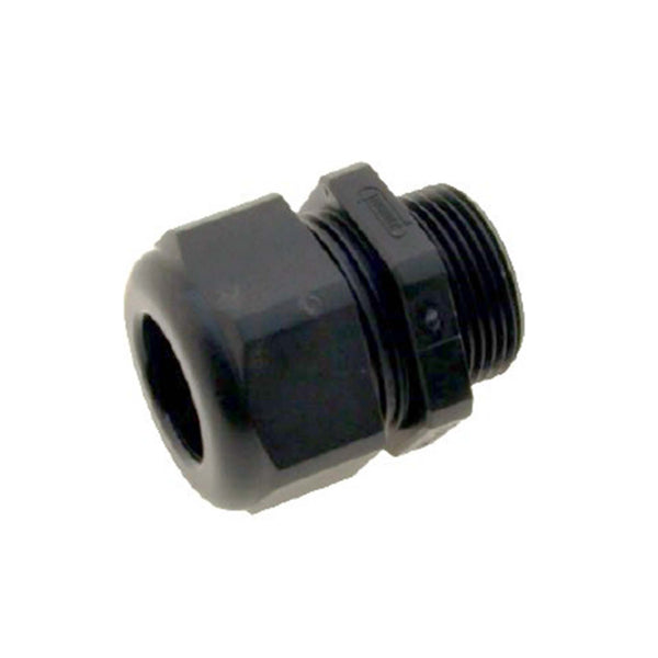 Pakknippel M25 x 1,5 Ø13-18mm Sort - Cable Gland