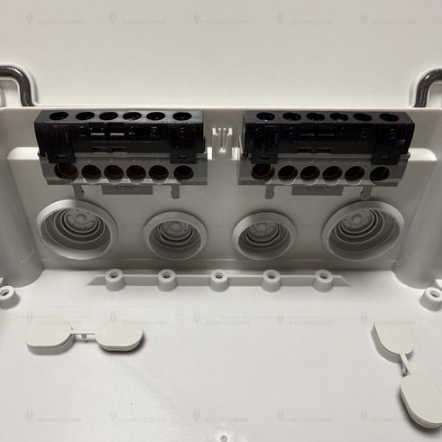 Plexo koblingsboks - 220x170x86mm - IP55 - Koblingsklemmer -  Elbilgrossisten
