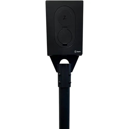 Pole mount / monteringsadapter til ladestasjoner for stolperør / rørstolper Ø 60mm