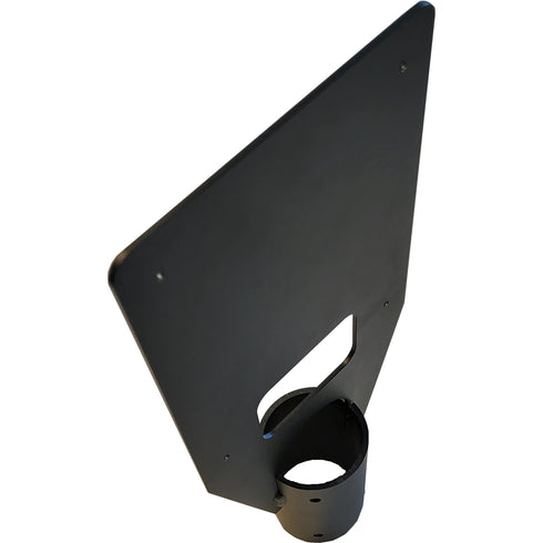 Pole mount / monteringsadapter til ladestasjoner for stolperør / rørstolper Ø 60mm