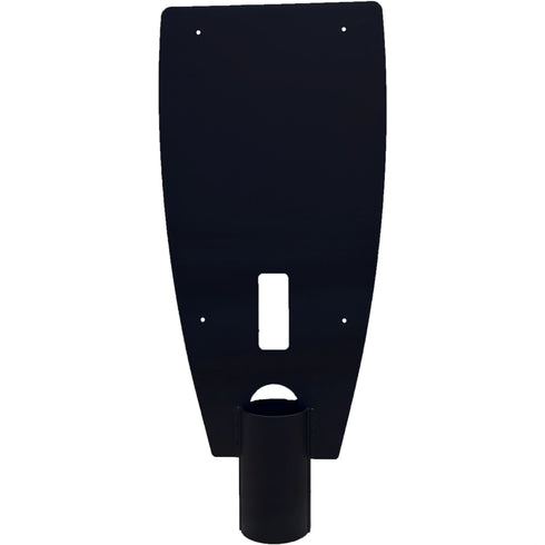 Pole mount / monteringsadapter til ladestasjoner for stolperør / rørstolper Ø 60mm