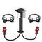 X POLE ladestolpe / POLE + 2x Easee Charge UP