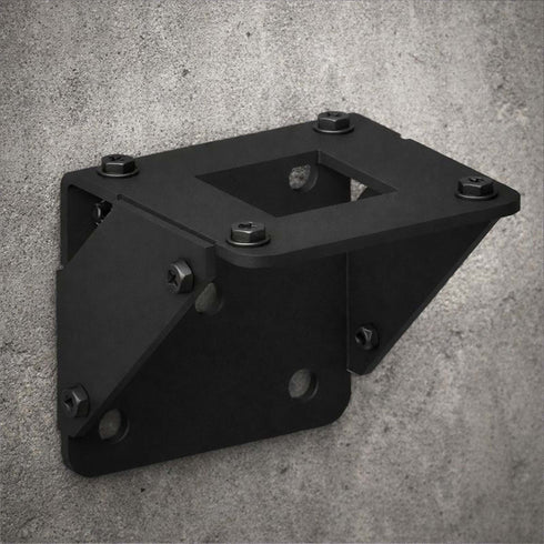 Veggbrakett - veggfundament - Brakett på betong - Brakett for å feste ladestolpe på vegg - CC 160mm - Elbilgrossisten