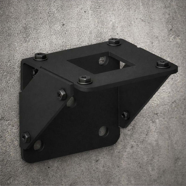 Veggbrakett - veggfundament - Brakett på betong - Brakett for å feste ladestolpe på vegg - CC 160mm - Elbilgrossisten