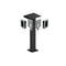 X POLE - TWO - 90 cm - Zaptec GO - Elbilgrossisten