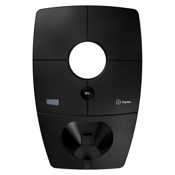 Zaptec Pro Front Cover MID - Frontdeksel MID - Sort - Black - Elbilgrossisten