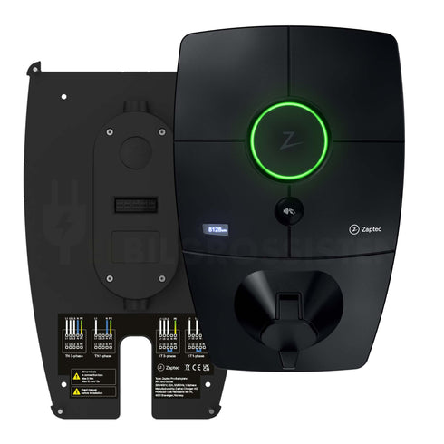 ZAPTEC PRO MID + Bakplate - Bundle - Pakke