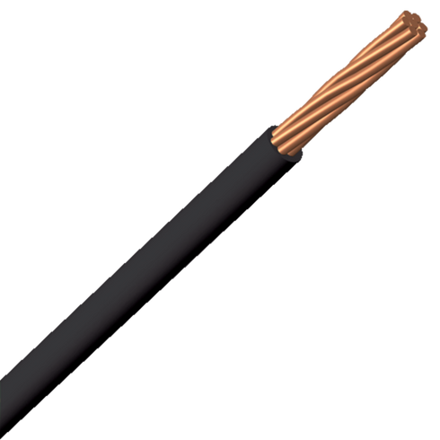 PN 2,5MM 750V SORT 100M SNELLE