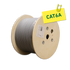 CAT6A U/FTP LSZH GRÅ 305M TROMMEL