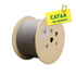 CAT6A F/FTP LSZH GRÅ 305M TROMMEL