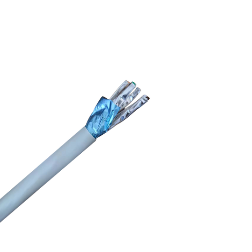 CAT6A F/FTP LSZH GRÅ 305M TROMMEL