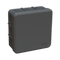 KOBLINGSBOKS IP65 SORT 85X85MM