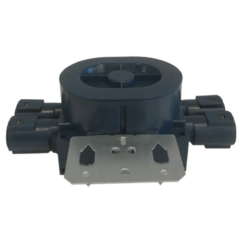 VEGGBOKS UNIVERSAL 1,5 STÅENDE 4-LØP 24MM M/STENDERFESTE