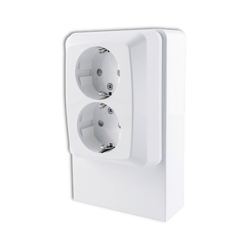 KOBLINGSBOKS SOKKEL IP20 SCALA ICE