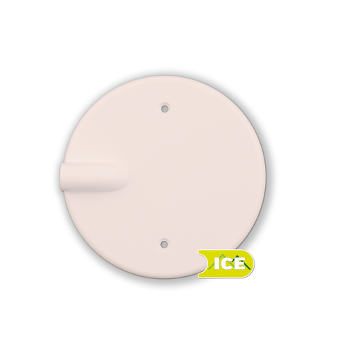 VEGGLOKK M/UTSPARING HVIT SCALA ICE