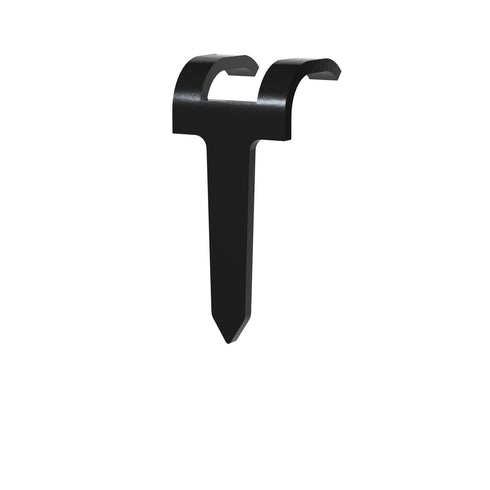 Magasinklammer tre oval MTP-O-16 Sort - 150 stk