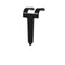 Magasinklammer tre oval MTP-O-16 Sort - 150 stk