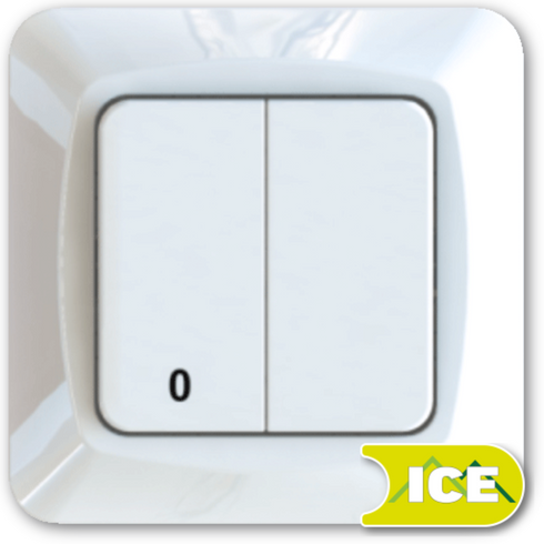BRYTER INNF 1+2POL SCALA ICE 16/2-1 SKRUKOBLING