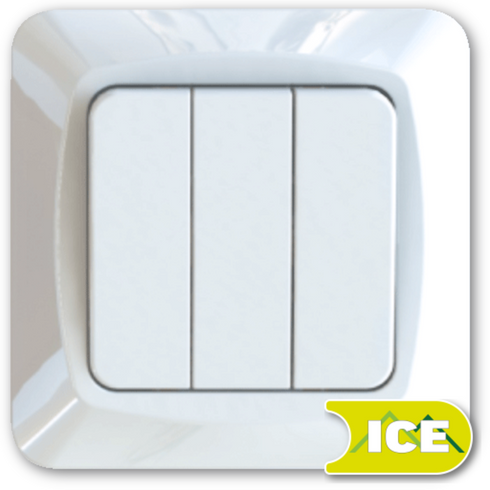 BRYTER INNF 1+1+1POL SCALA ICE 16/3X1 HURTIGKOBLING