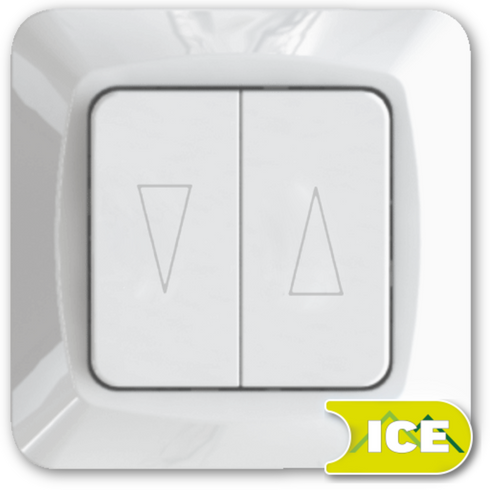 BRYTER INNF 1POL PERSIENNE SCALA ICE 16/1M HURTIGKOBLING