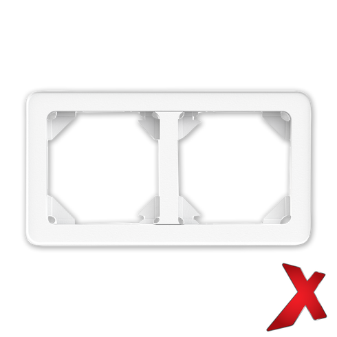 X.KOMBIRAMME 2 HULL S+S HVIT
