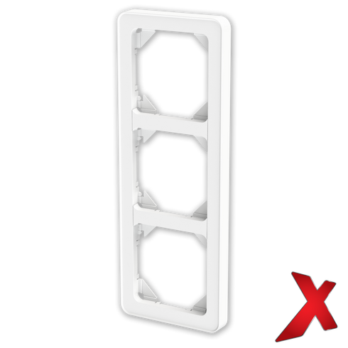X.KOMBIRAMME 3 HULL S+S+S HVIT