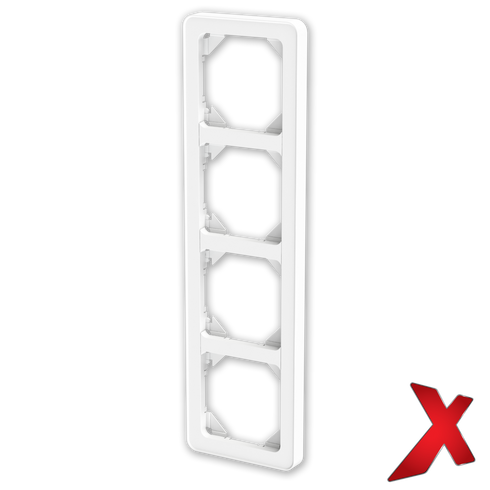 X.KOMBIRAMME 4 HULL S+S+S+S HVIT