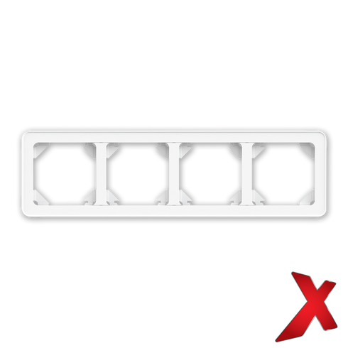 X.KOMBIRAMME 4 HULL S+S+S+S HVIT