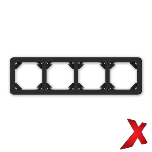 X.KOMBIRAMME 4 HULL S+S+S+S SORT