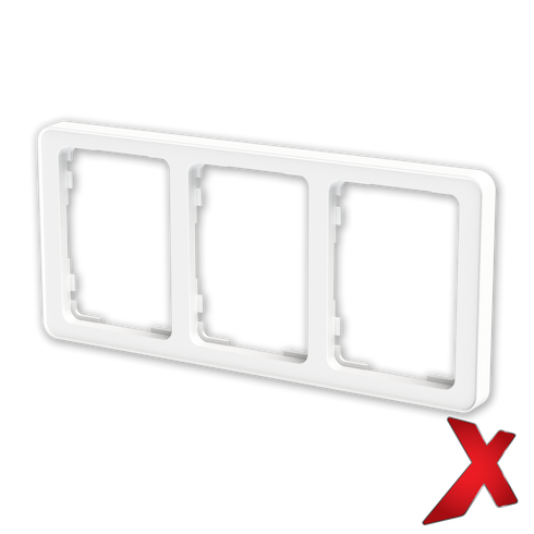X.KOMBIRAMME 2S+2S+2S HVIT
