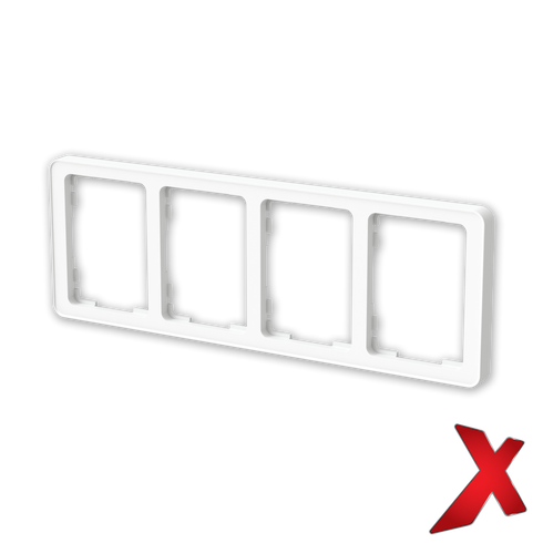 X.KOMBIRAMME 2S+2S+2S+2S HVIT
