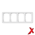 X.KOMBIRAMME 2S+2S+2S+2S HVIT