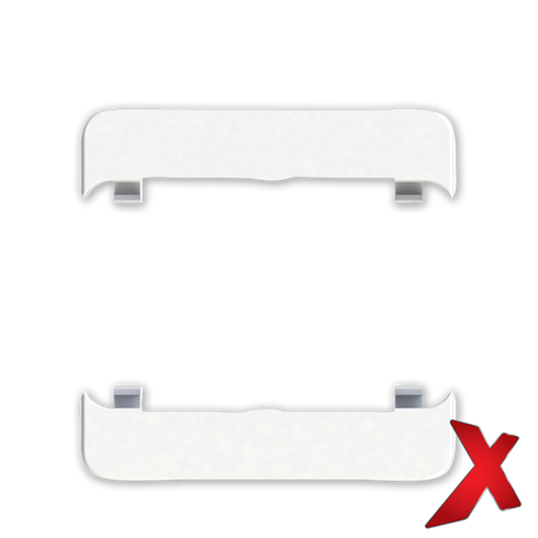 X.MELLOMSTYKKE FOR 2S HULL HVIT