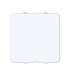 X.BLINDPLATE FOR KOMBIRAMME HVIT