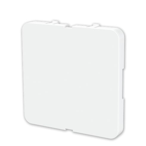 X.BLINDPLATE FOR KOMBIRAMME HVIT